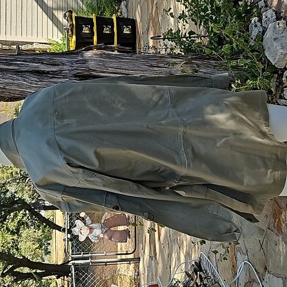 Vintage CABELA'S khaki tan hunting shooting safari jacket shirt size XL tall - Picture 8 of 12